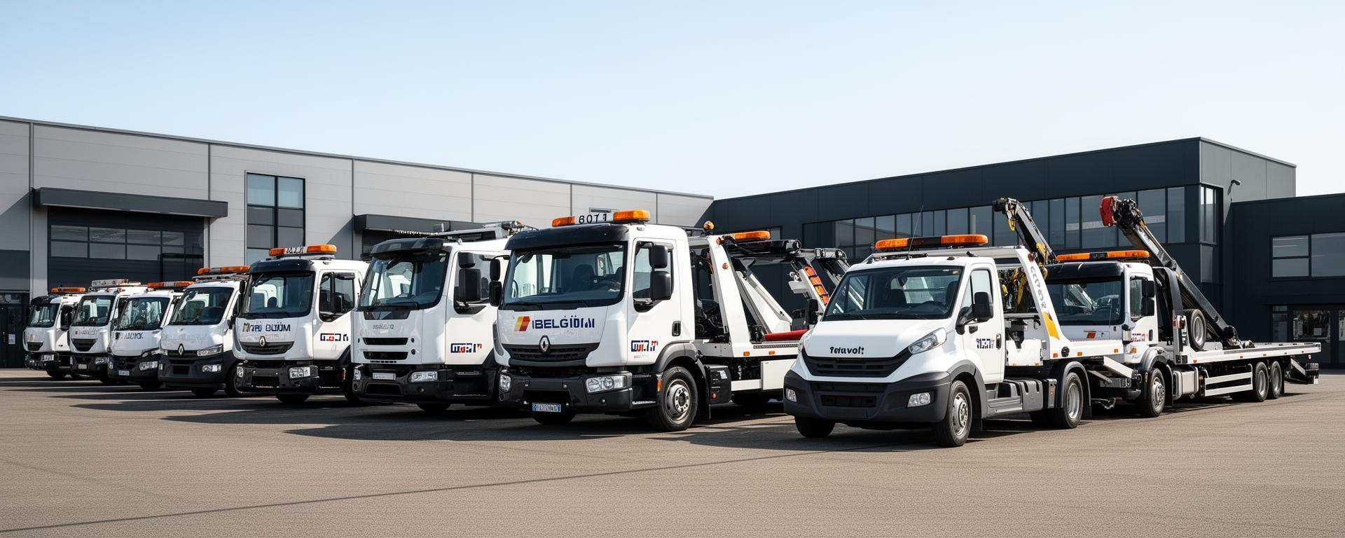 Takeldirect.be - Onze Diensten | Pechhulp, Berging & Transport Vloot professionele takelwagens - Overzicht van alle takeldiensten beschikbaar via Takeldirect.be